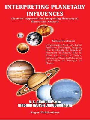 cover image of Interpreting Planetary Influences